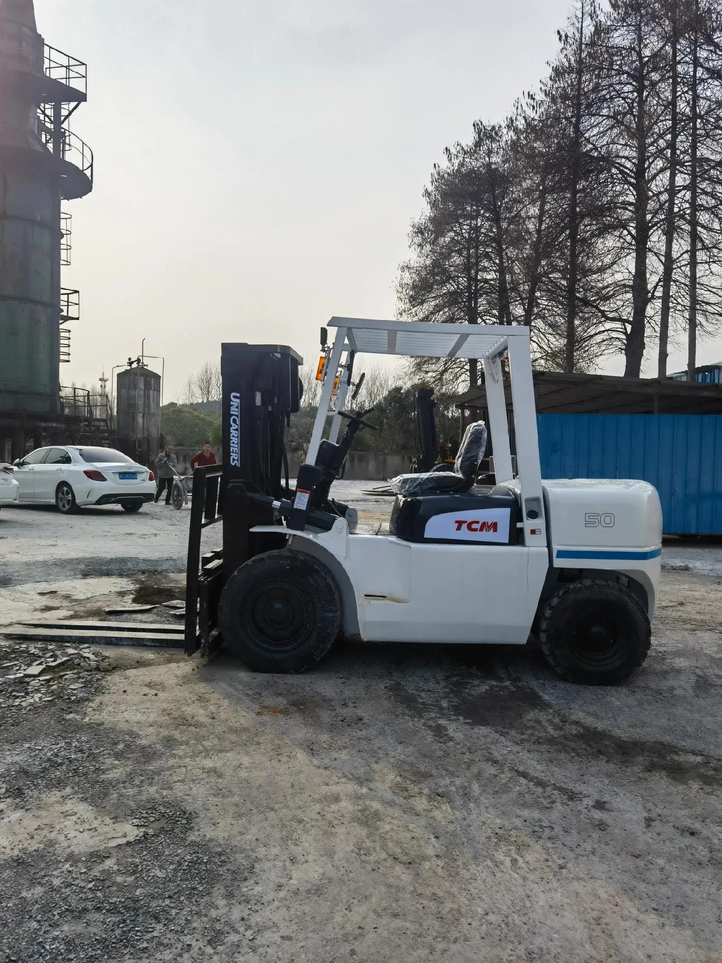 Used TCM 5-Ton Diesel Forklift 2015 – Japan Import, 4595 Hours