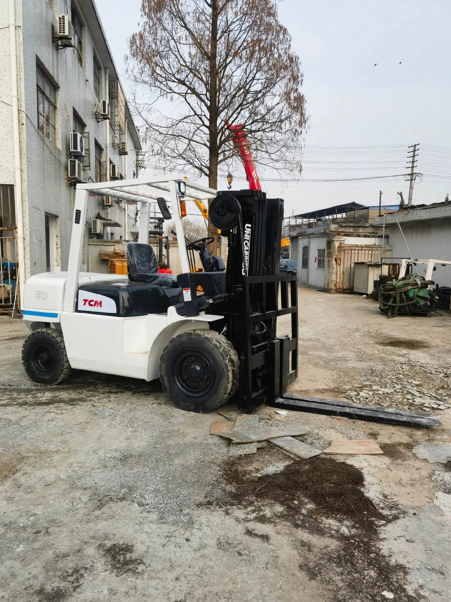 Used TCM 5-Ton Diesel Forklift 2015 – Japan Import, 4595 Hours