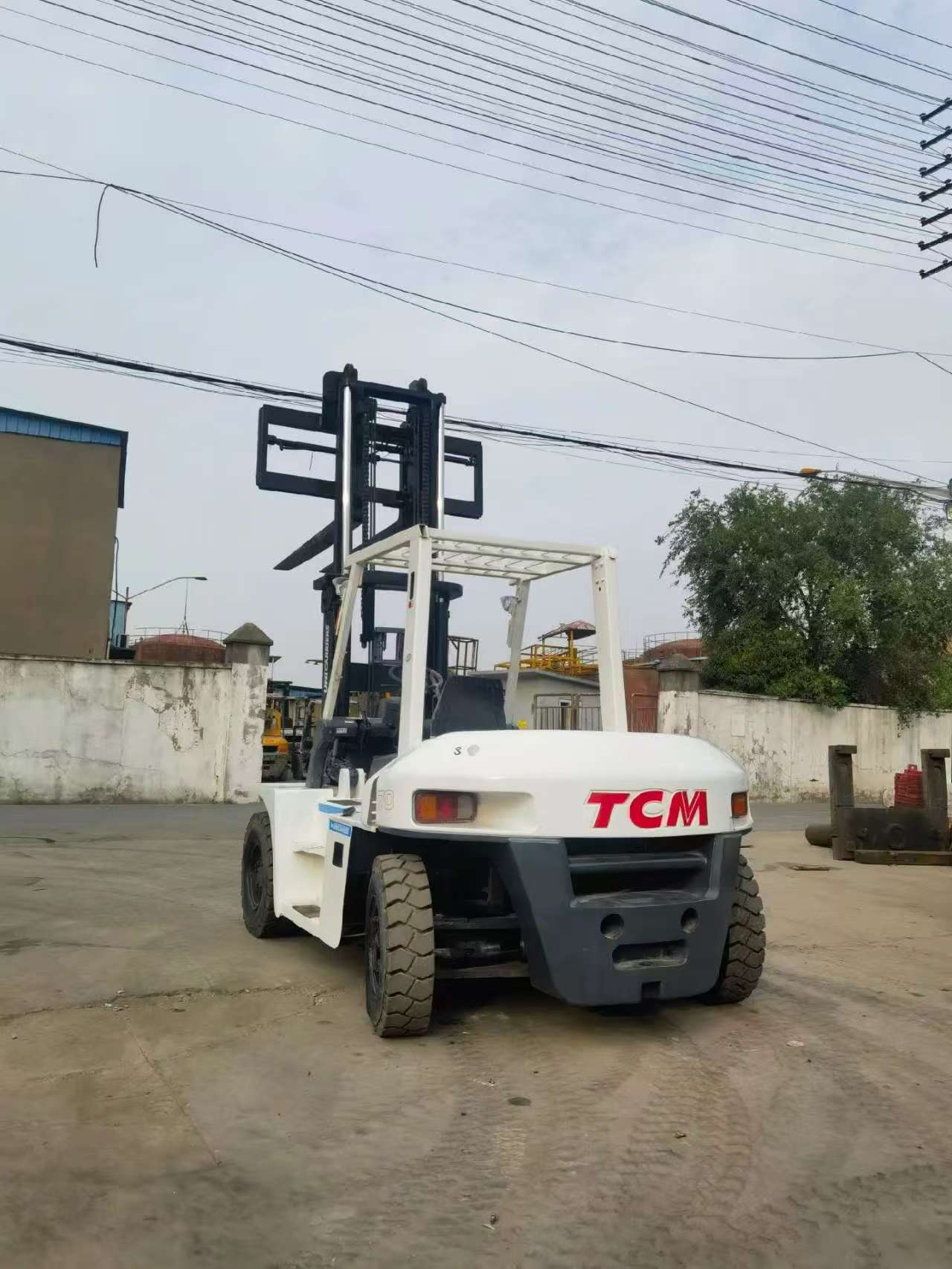 Used TCM 7-Ton Diesel Forklift 2019 – Japan Import, 3-Stage Mast, 3568 Hours