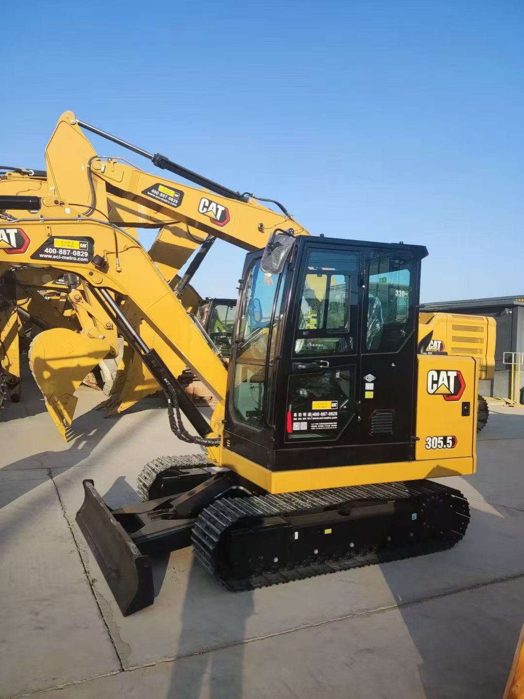 Used Caterpillar CAT 305.5 Mini Crawler Excavator – Only ~1200 Hours